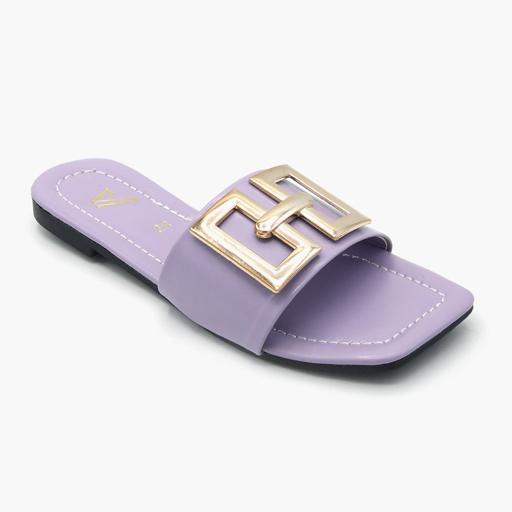 Girls Slipper - Purple, Girls Slippers, Chase Value, Chase Value