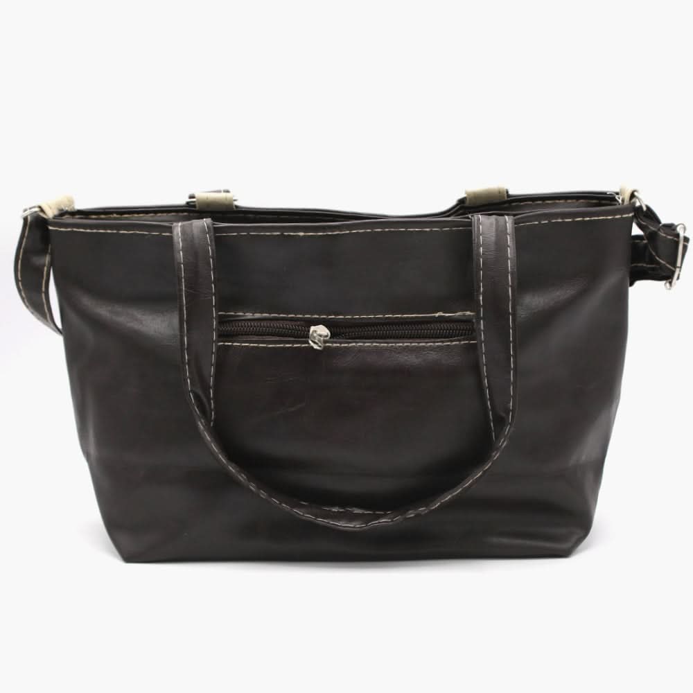 Women's Handbag - Dark Brown, Women Bags, Chase Value, Chase Value