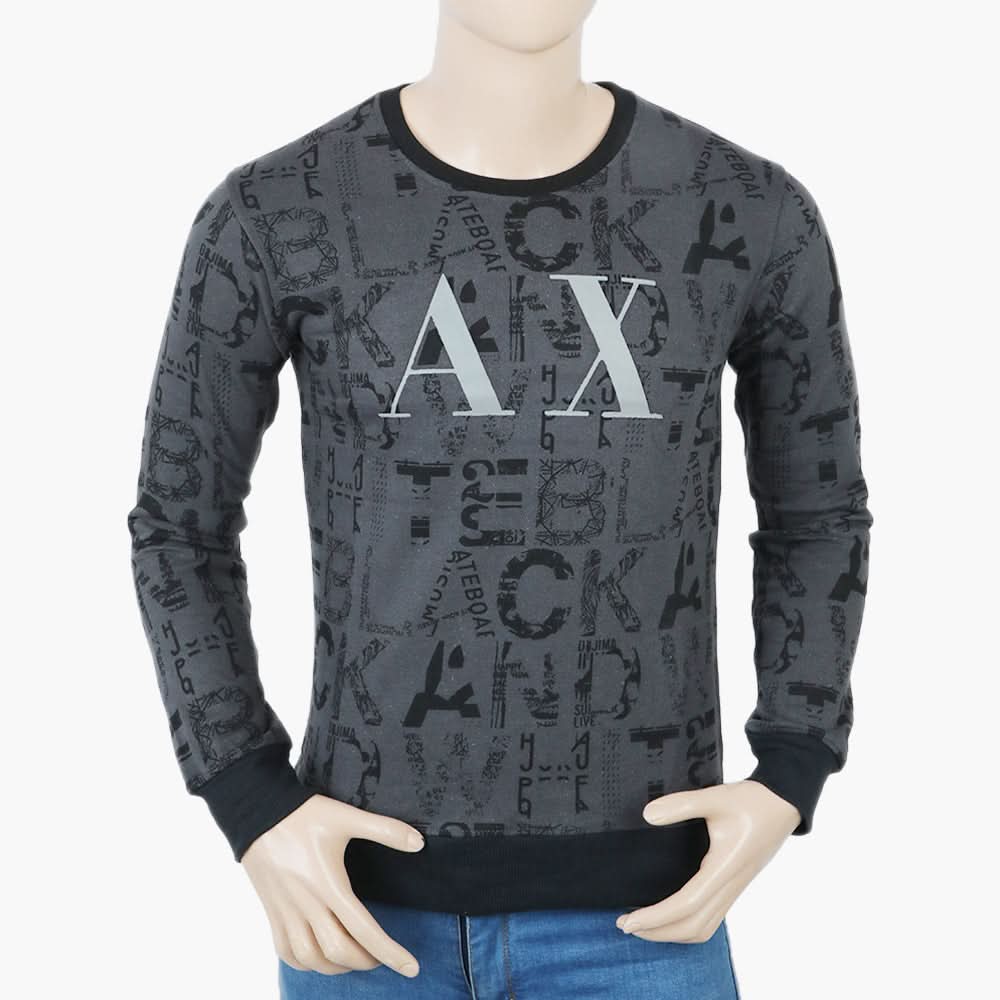 Men's Sweat Shirt - Dark Grey, Men's Sweater & Sweat Shirts, Chase Value, Chase Value