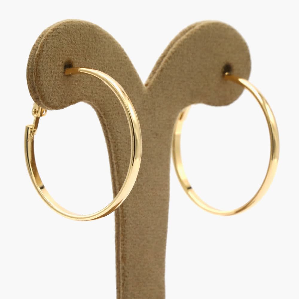 Women's Ear Hoops - Golden, Women Earrings & Tops, Chase Value, Chase Value