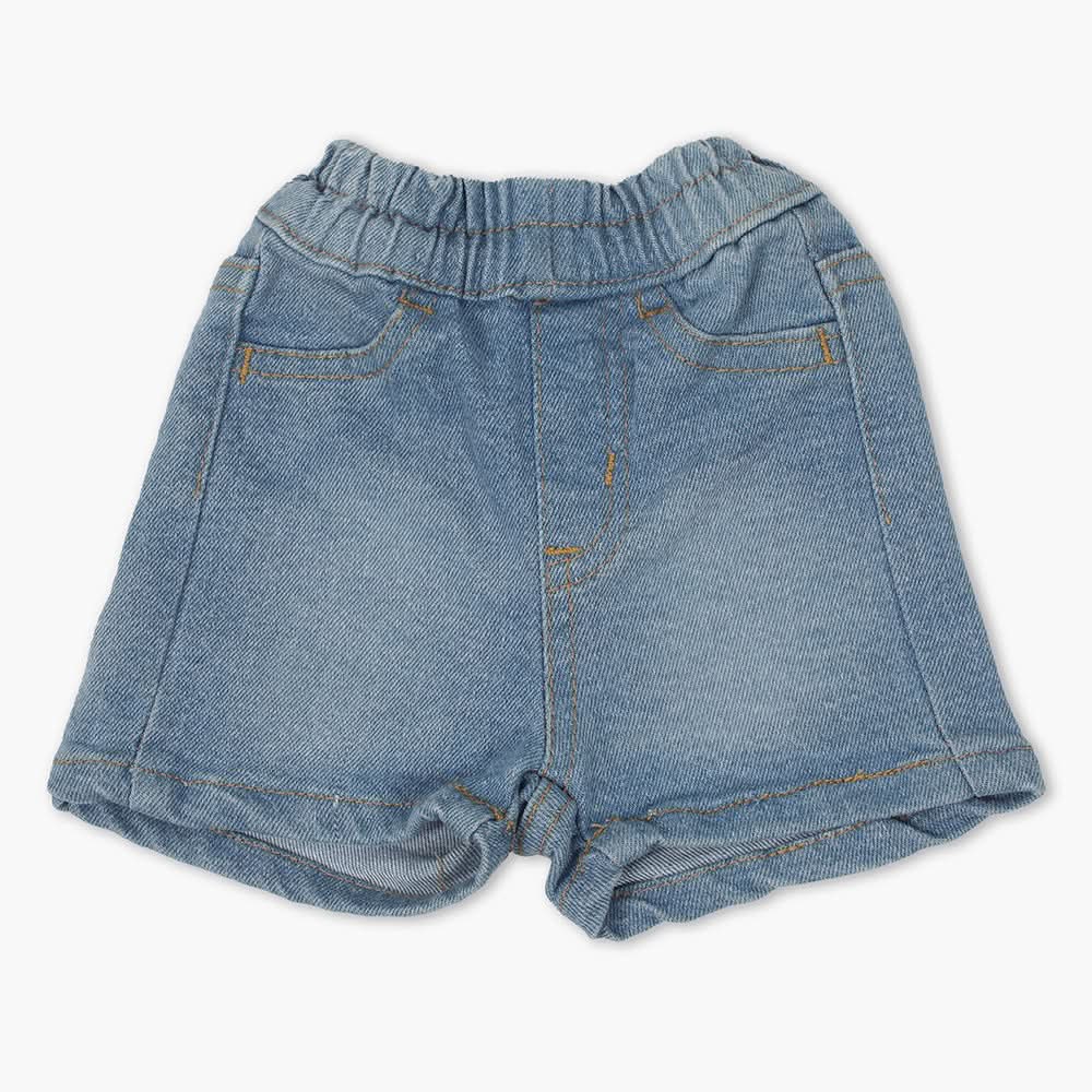 Newborn Boy Denim Short - Light Blue, Newborn Boys Shorts & Pants, Chase Value, Chase Value