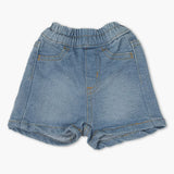 Newborn Boy Denim Short - Light Blue, Newborn Boys Shorts & Pants, Chase Value, Chase Value