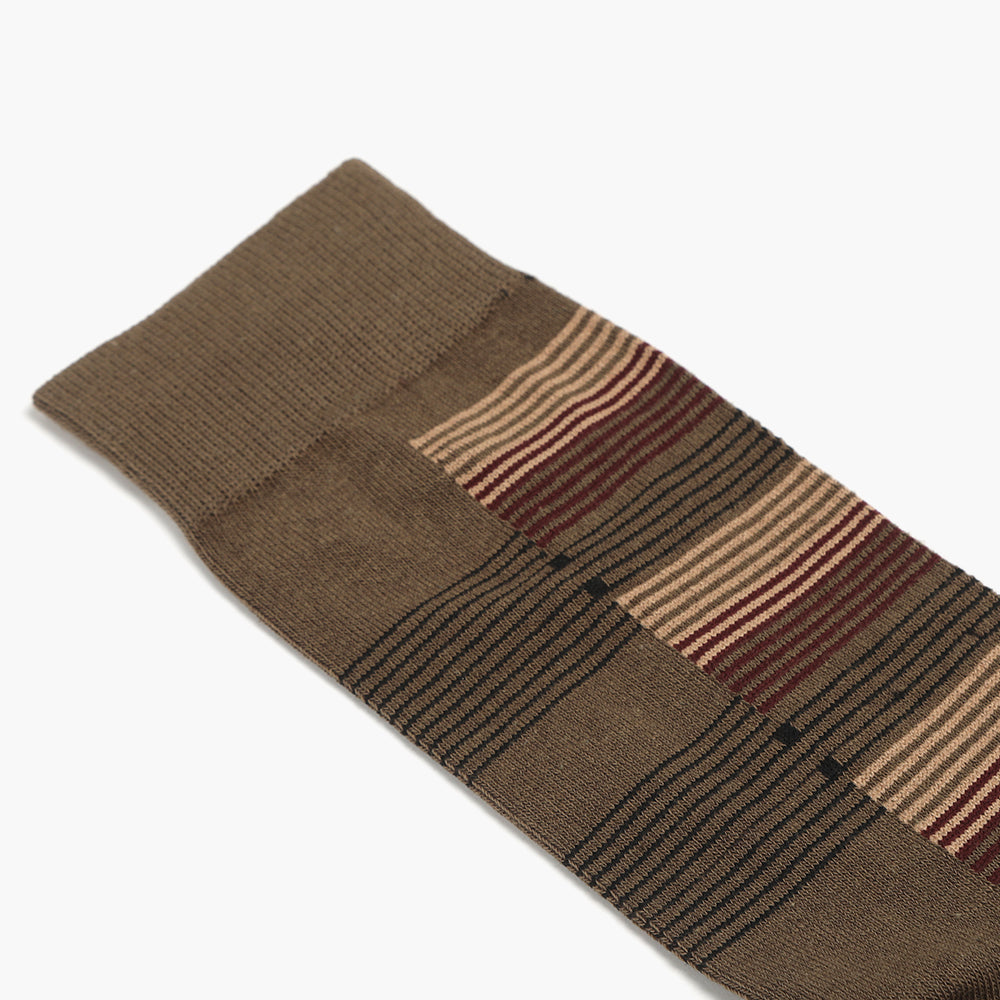 Eminent Men's Lycra Socks - Brown, Men's Socks, Eminent, Chase Value