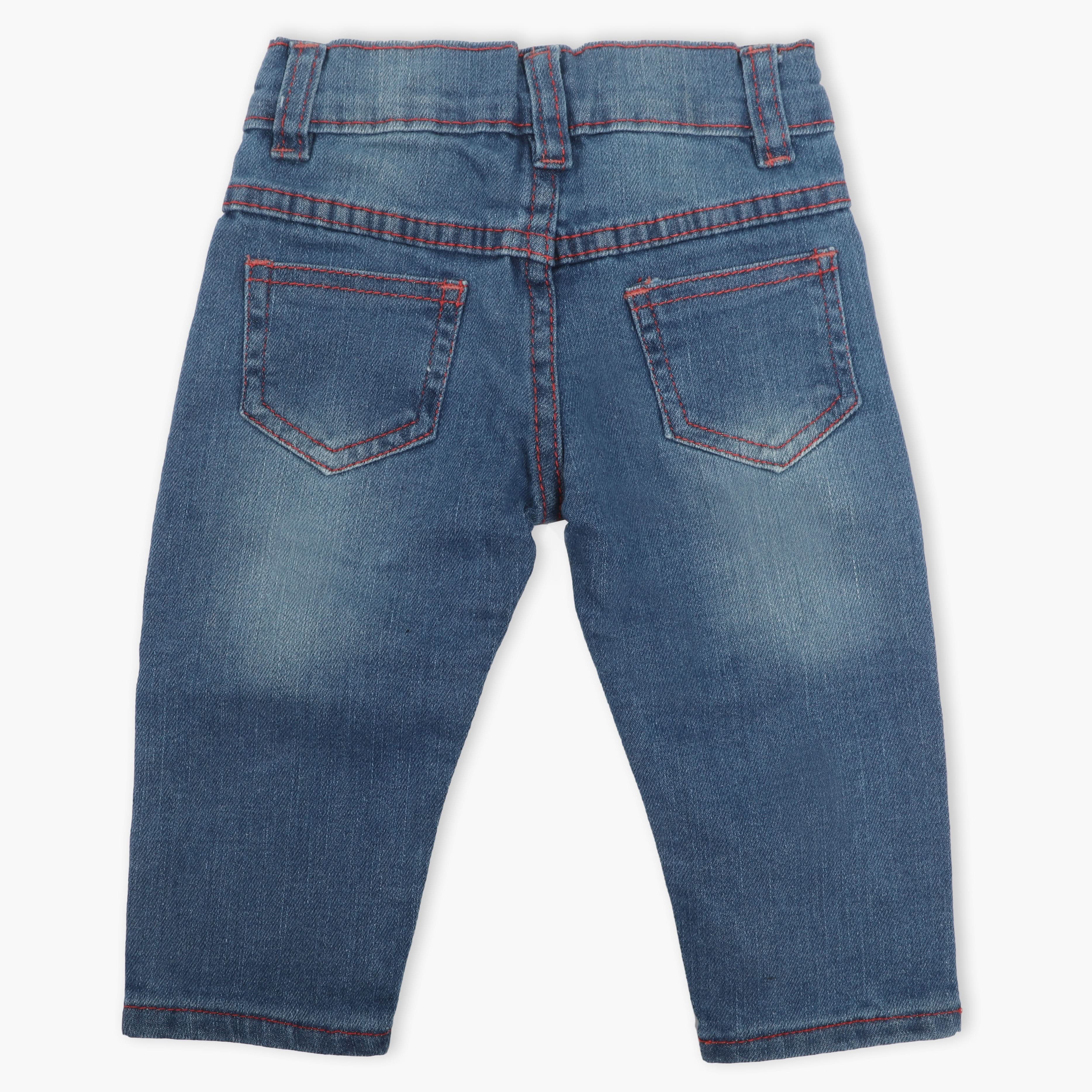 Newborn Girls Pant Denim - Light Blue, Newborn Girls Shorts Skirts & Pants, Chase Value, Chase Value