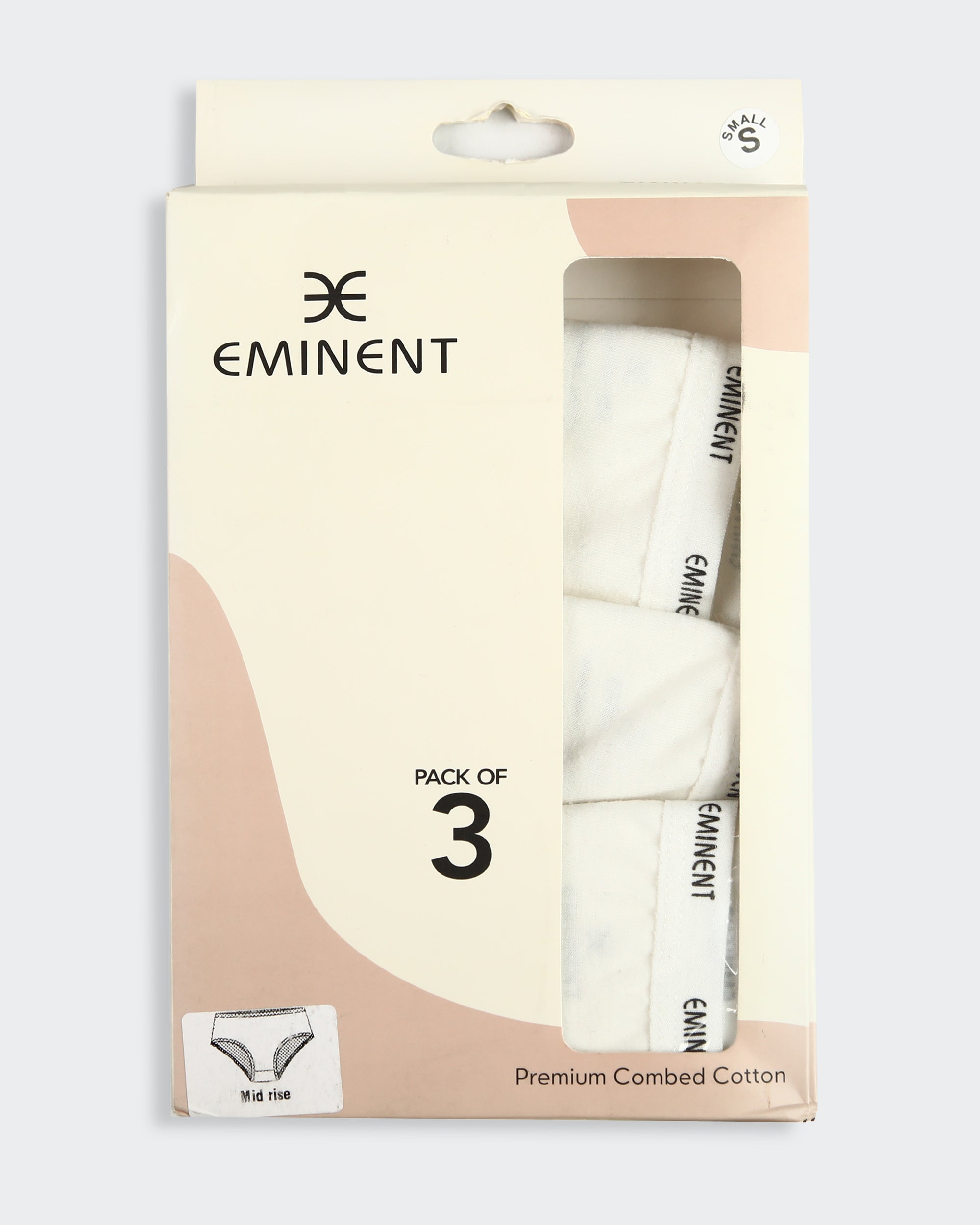 Eminent Men's Mid Rise Brief - 3 Pc