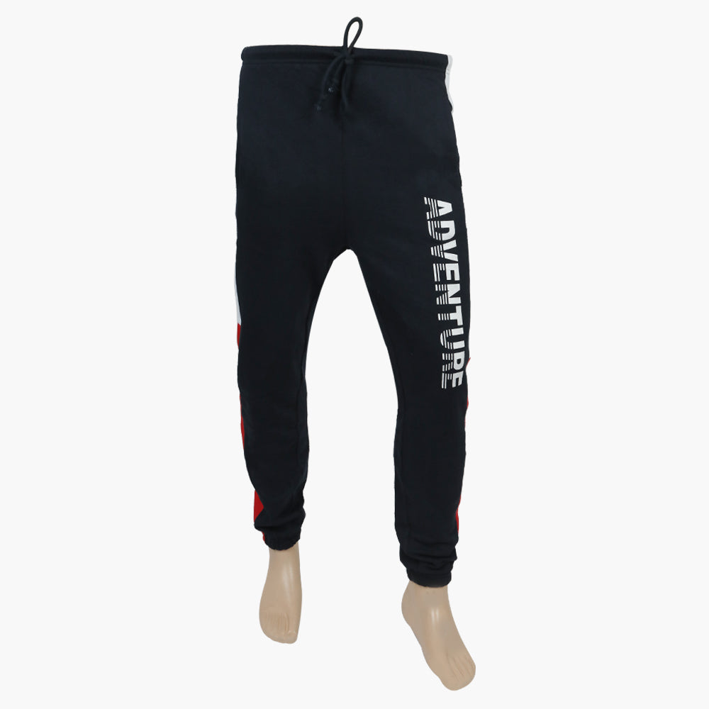 Men's Terry Trouser - Navy Blue, Men's Nightwear, Chase Value, Chase Value