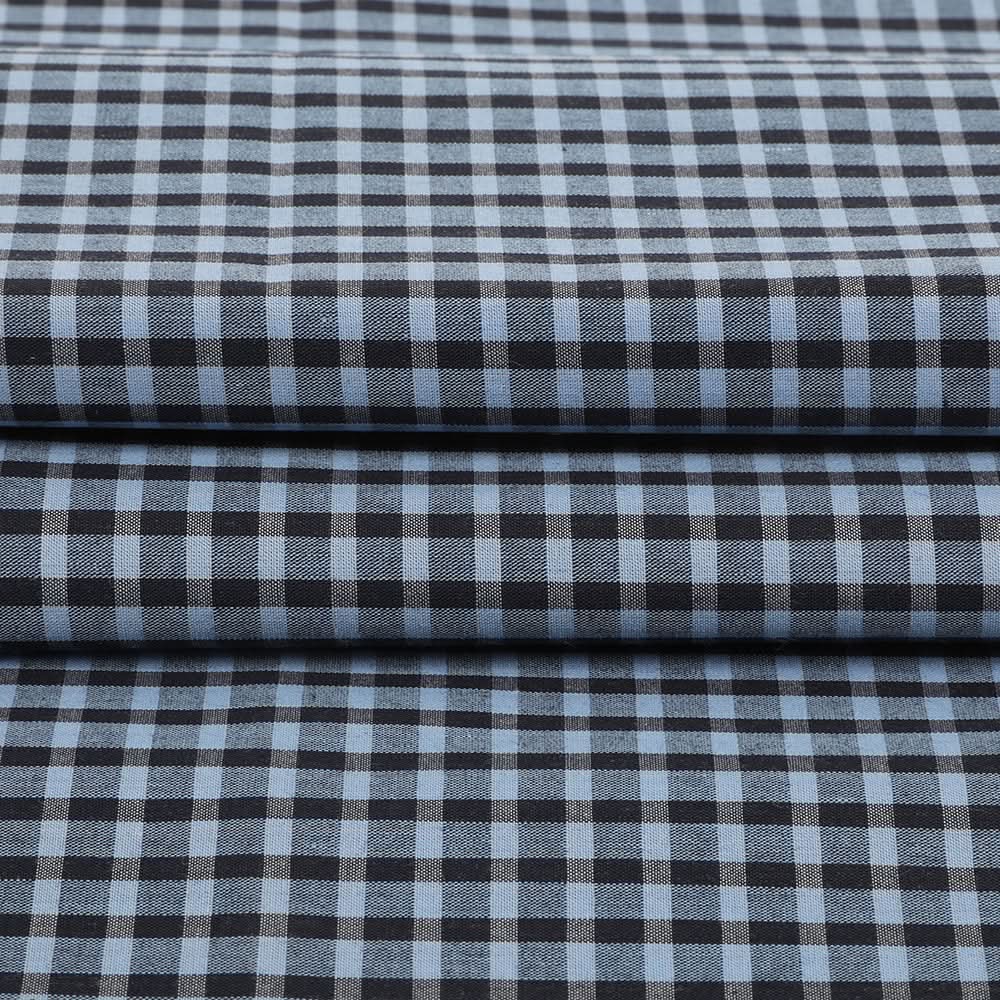Men's Cotton Shirting Fabric - Blue, Men's Unstitched Fabric, Chase Value, Chase Value