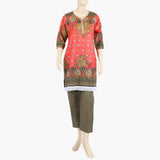 Women's Printed Lawn 2Pcs Suit - Multi Color, Women Shalwar Suits, Chase Value, Chase Value