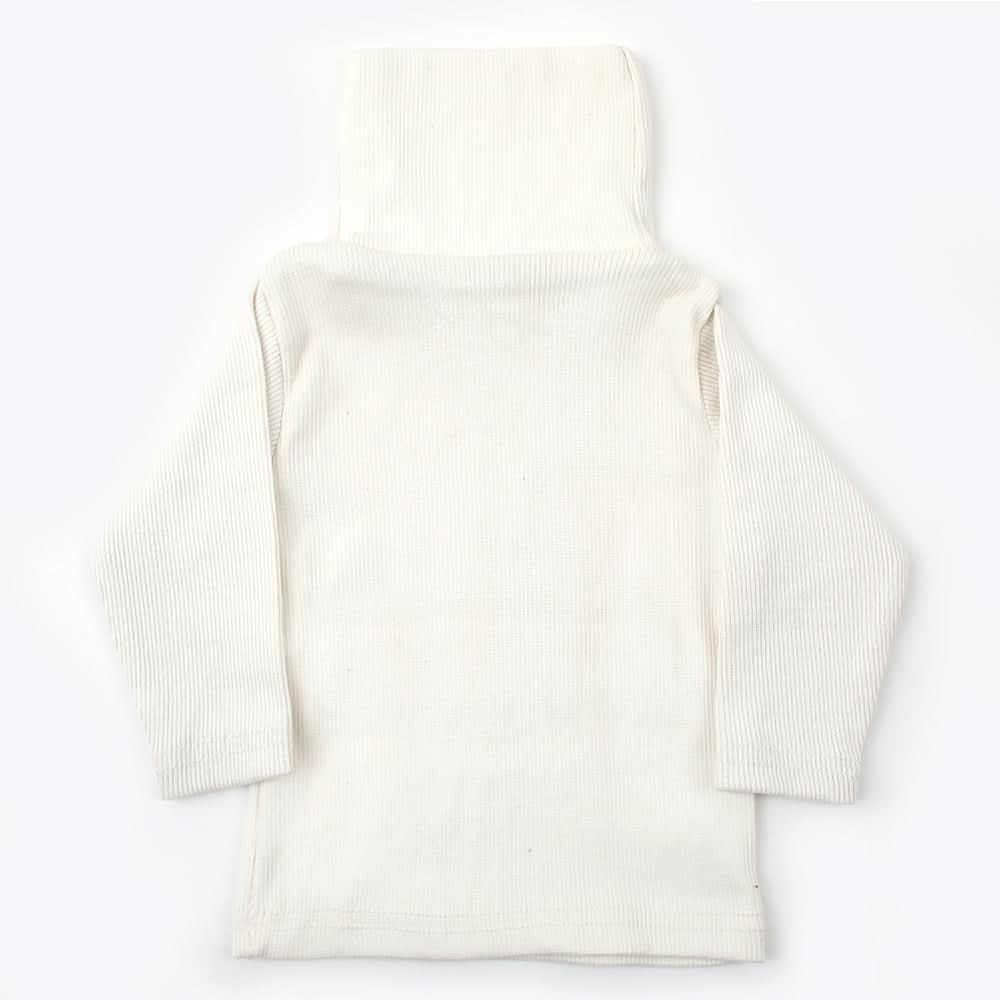 Newborn High Neck - Off White, Newborn Girls Winterwear, Chase Value, Chase Value
