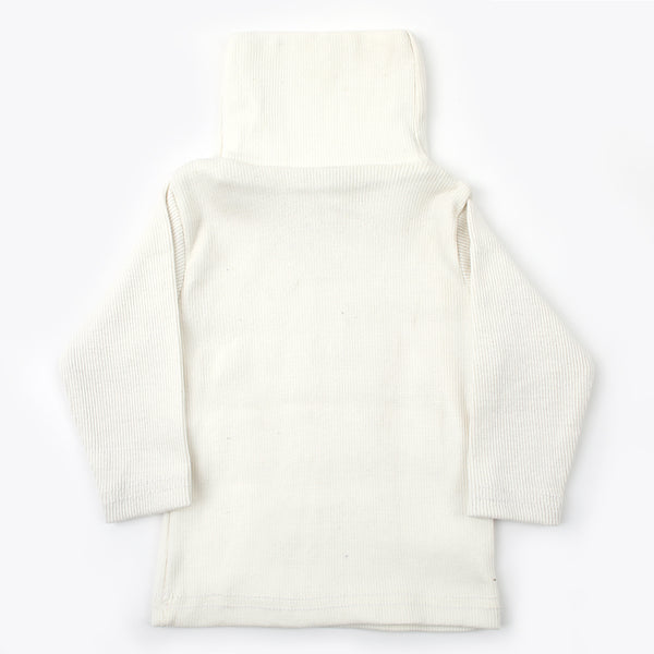 Newborn High Neck - Off White