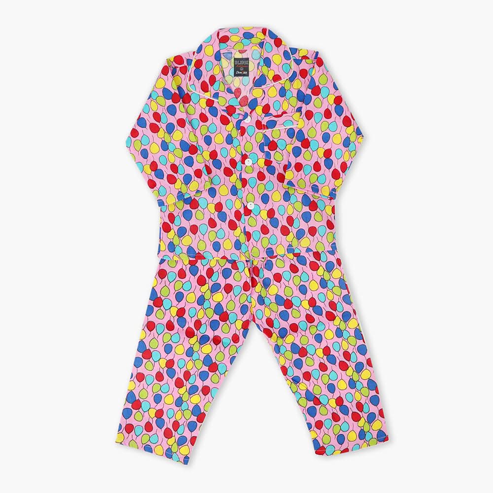 Girls Night Suit - Pink, Girls Suits, Chase Value, Chase Value