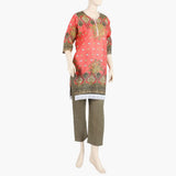 Women's Printed Lawn 2Pcs Suit - Multi Color, Women Shalwar Suits, Chase Value, Chase Value