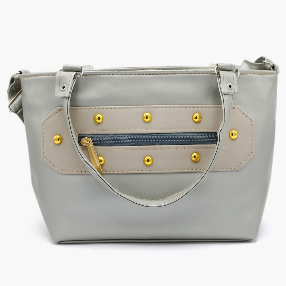 Women's Handbag - Silver, Women Bags, Chase Value, Chase Value