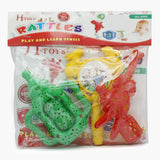 Rattle 3 Pec Set - Multi, Newborn Rattles & Toys, Chase Value, Chase Value