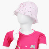 Girls Floppy Cap - Pink, Girls Caps & Hats, Chase Value, Chase Value