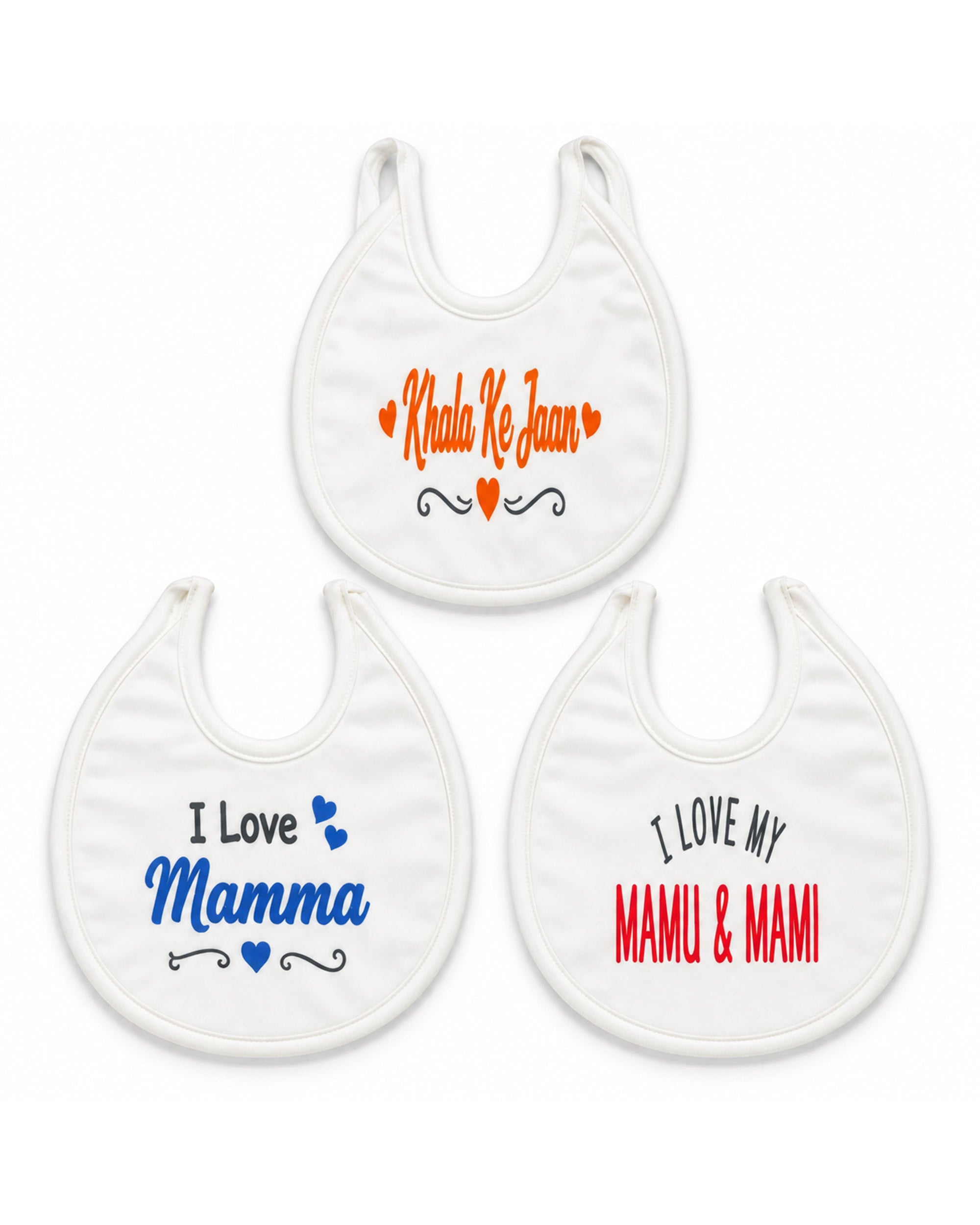 Valuables Newborn Baby Bibs - Medium