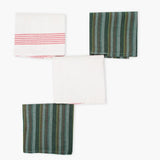 Kitchen Duster 4Pcs Set - Dark Green, Kitchen Towel, Chase Value, Chase Value
