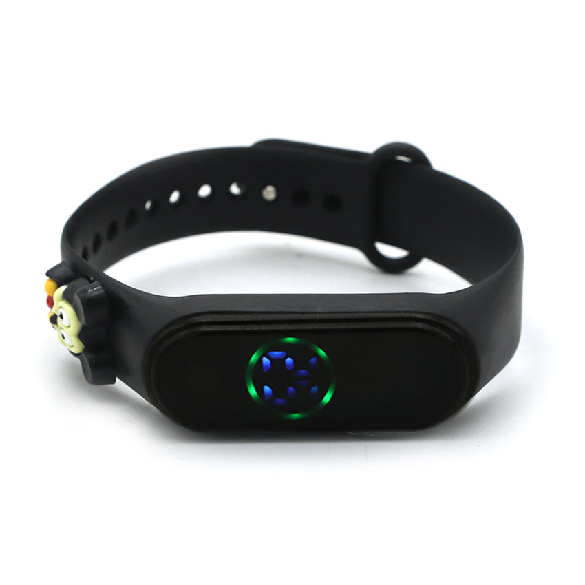 LED Band Sticker Watch - Black