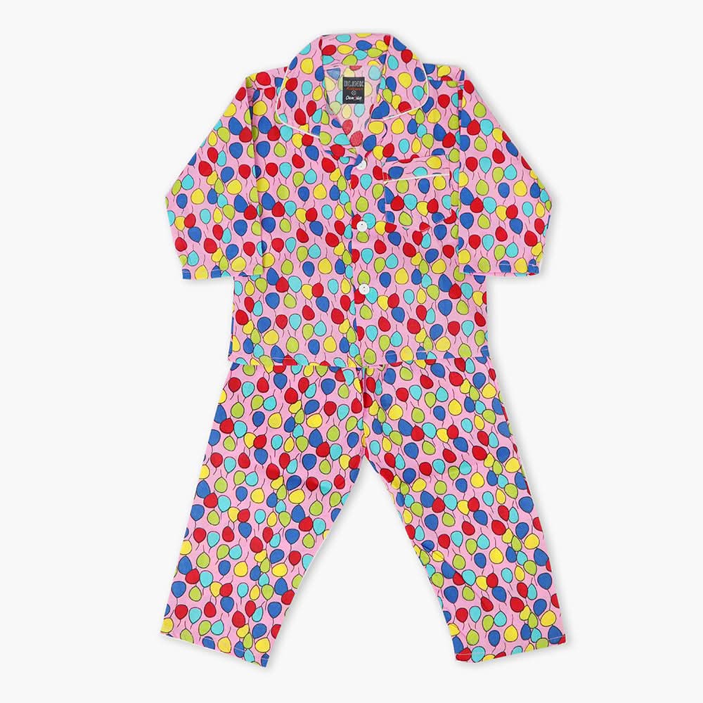 Girls Night Suit - Pink, Girls Suits, Chase Value, Chase Value