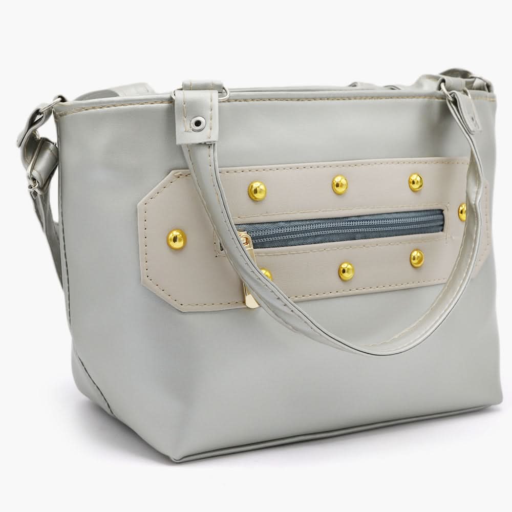 Women's Handbag - Silver, Women Bags, Chase Value, Chase Value
