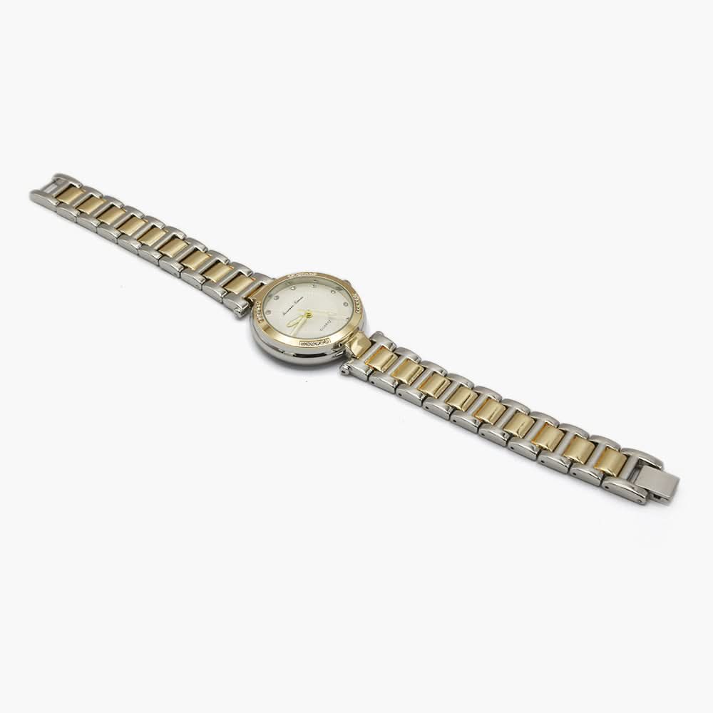 Women's Fancy Wrist Watch - Golden Silver, Women Watches, Chase Value, Chase Value