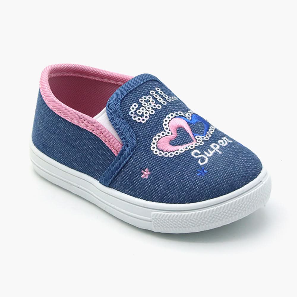 Girls Canvas Shoes - Pink, Girls Sneakers & Shoes, Chase Value, Chase Value