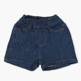 Newborn Boy Denim Short - Blue, Newborn Boys Shorts & Pants, Chase Value, Chase Value