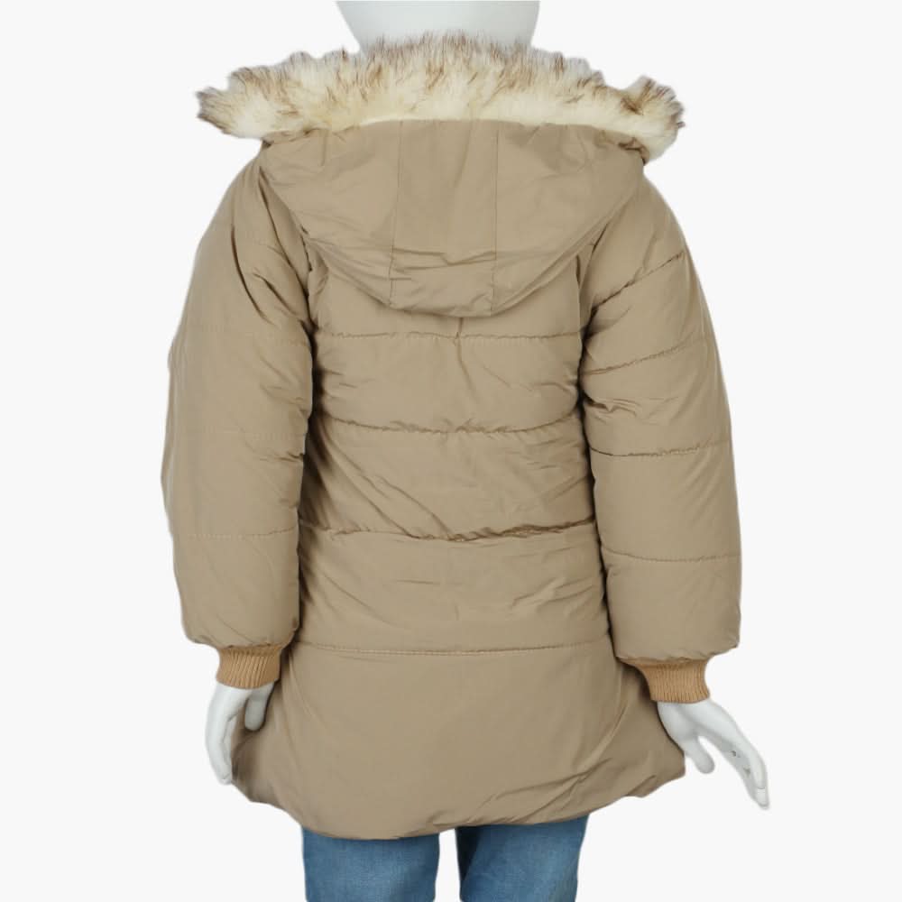 Girls Jacket - Beige, Girls Jackets, Chase Value, Chase Value