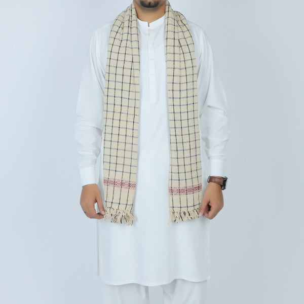 Men’s Winter Shawl - Fawn, Men's Shawls & Mufflers, Chase Value, Chase Value