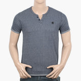 Men's Half Sleeves T-Shirt - Dark Blue, Men's T-Shirts & Polos, Chase Value, Chase Value