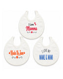 Valuables Newborn Baby Bibs - Medium
