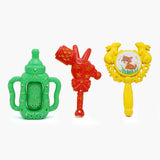 Rattle 3 Pec Set - Multi, Newborn Rattles & Toys, Chase Value, Chase Value