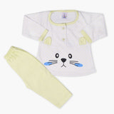Newborn Girls Full Sleeves Suit - Yellow, Newborn Girls Winterwear, Chase Value, Chase Value