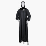 Women's Zipper Abaya - Grey, Women Abayas, Chase Value, Chase Value