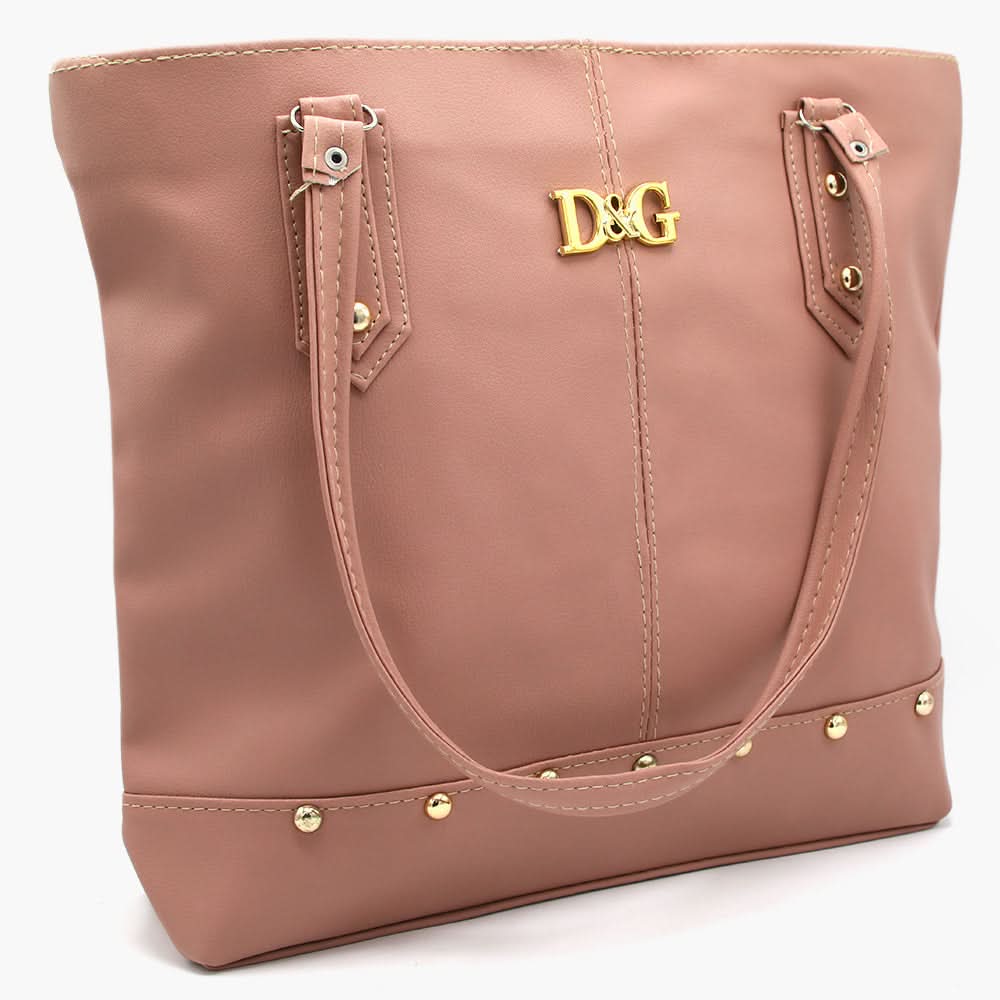 Women's Handbag - Peach, Women Bags, Chase Value, Chase Value