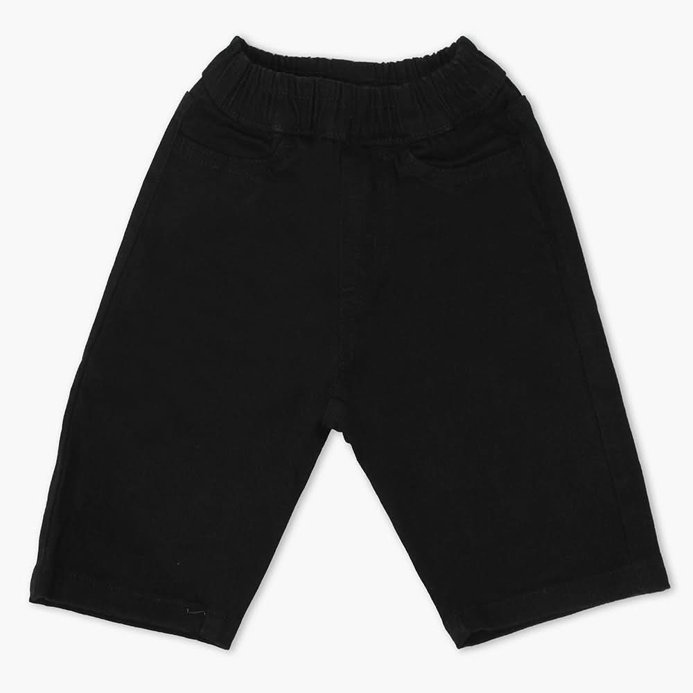 Boys Denim Short - Black, Boys Shorts, Chase Value, Chase Value