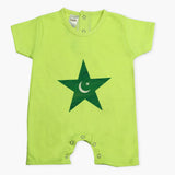 Newborn Girls Azadi Romper 1Pcs - Neon Green, Newborn Girls Rompers, Chase Value, Chase Value