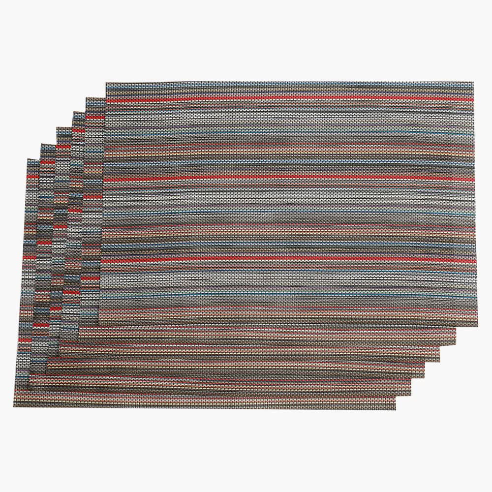 Table Mat Pack Of 6 - Multi, Mats, Chase Value, Chase Value