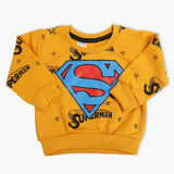 Newborn Boys Full Sleeves T-Shirt - Yellow, Newborn Boys Winterwear, Chase Value, Chase Value