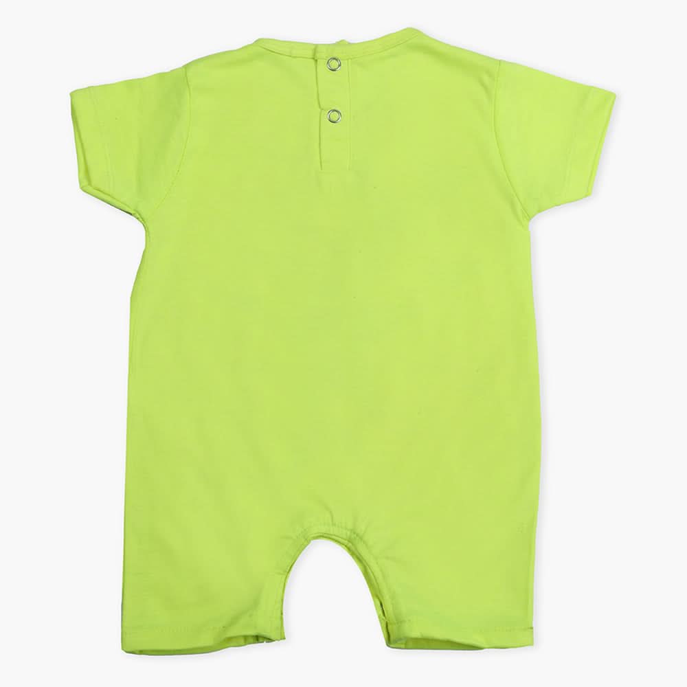 Newborn Girls Azadi Romper 1Pcs - Neon Green, Newborn Girls Rompers, Chase Value, Chase Value