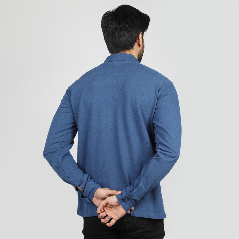 Eminent Men's Front Open Shirt - Navy Blue, Men's Shirts, Eminent, Chase Value