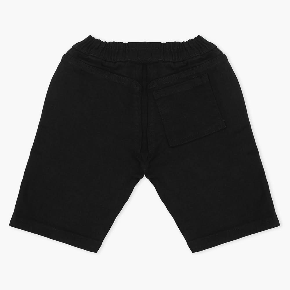 Boys Denim Short - Black, Boys Shorts, Chase Value, Chase Value