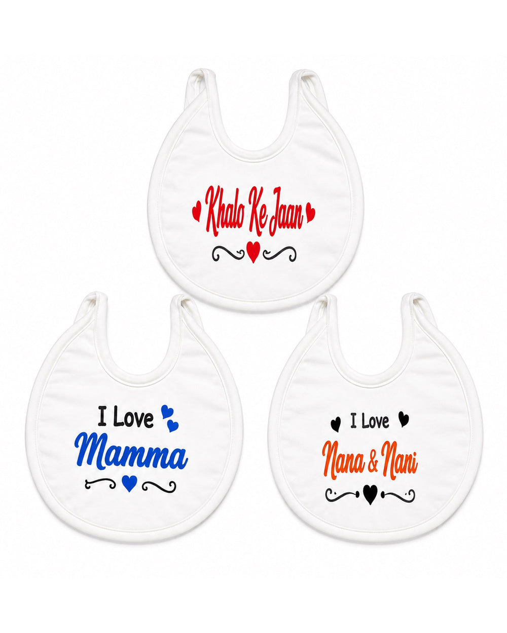 Valuables Newborn Baby Bibs - Medium, Bibs & Towels, Valuables, Chase Value
