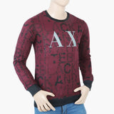 Men's Sweat Shirt - Maroon, Men's Sweater & Sweat Shirts, Chase Value, Chase Value