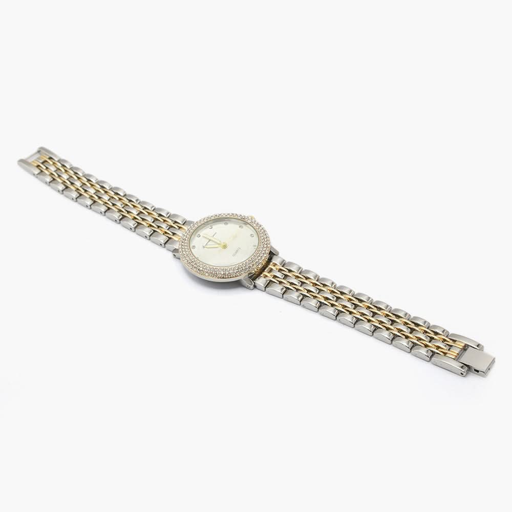 Women's Fancy Wrist Watch - Copper Silver, Women Watches, Chase Value, Chase Value