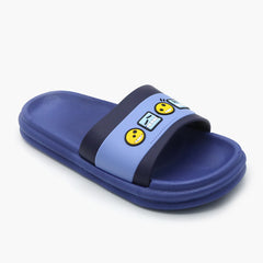 Men's Slider - Blue, Men's Slippers, Chase Value, Chase Value