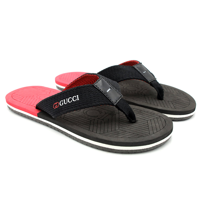 Men's Slippers - Black, Men's Slippers, Chase Value, Chase Value