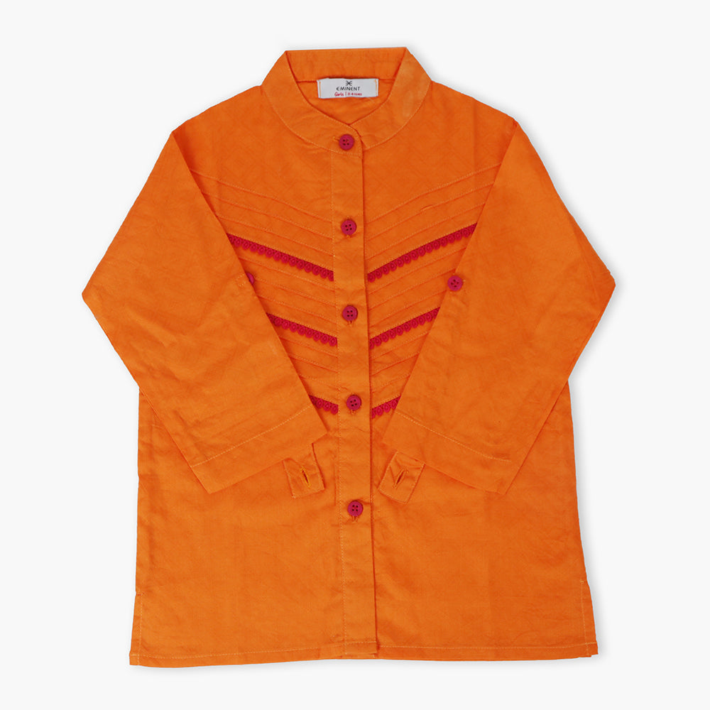 Girls Kurti - Orange, Girls Kurti, Chase Value, Chase Value