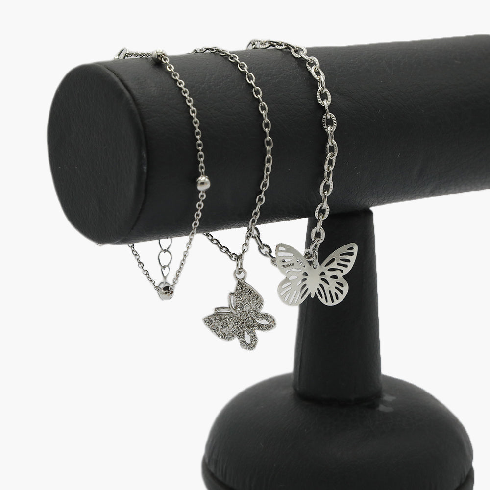 Women's Bracelet Pack Of 3 - Silver, Women Bangles & Bracelets, Chase Value, Chase Value