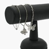 Women's Bracelet Pack Of 3 - Silver, Women Bangles & Bracelets, Chase Value, Chase Value